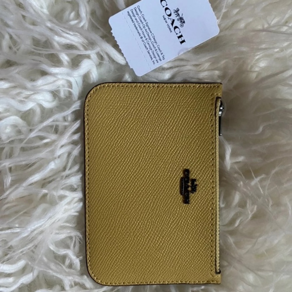 Coach card case wallet